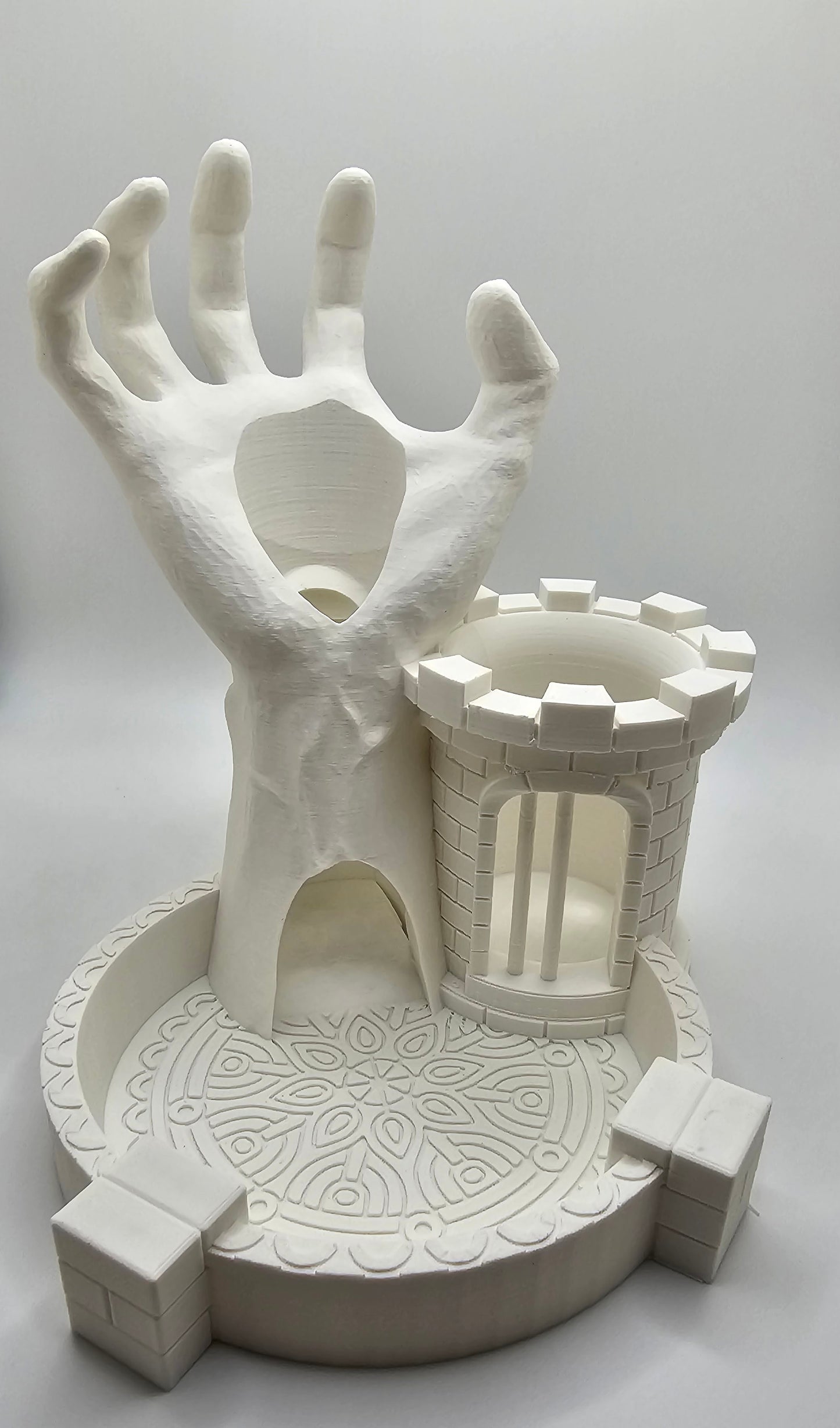 A Grave Mistake Dice Tower.